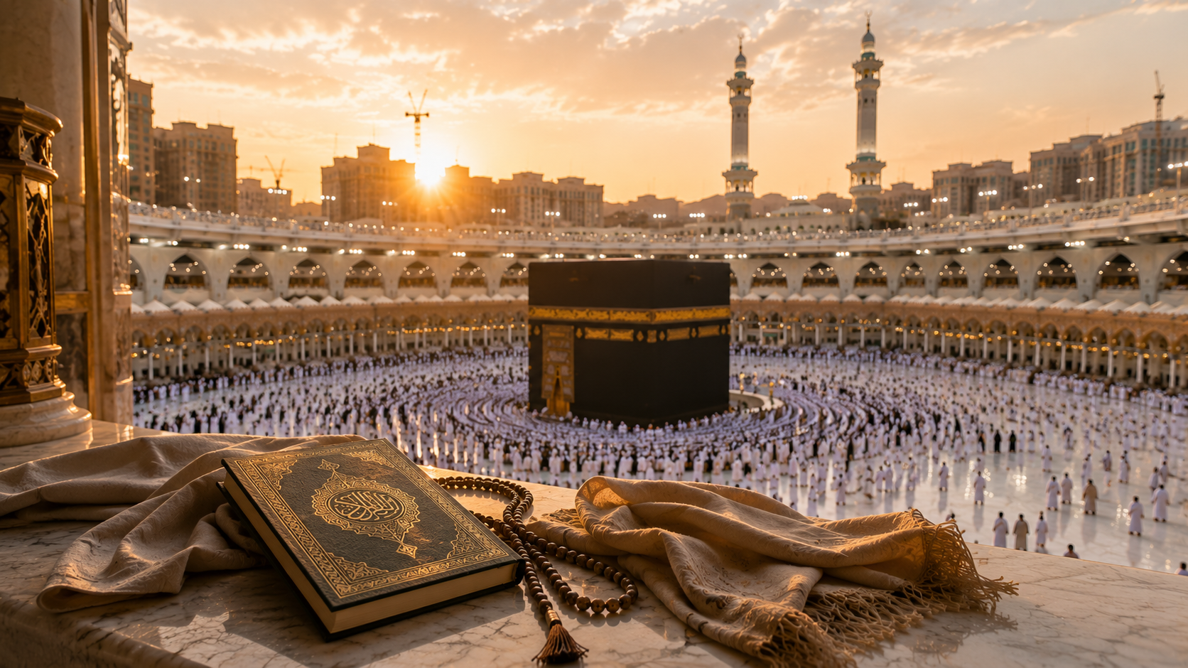 Préparation spirituelle pour une Omra en août avec le Coran face à la Kaaba - Al Maqam Voyages